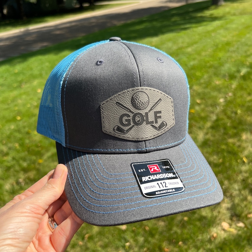 Richardson 112 Blue and Gray Golf Hat